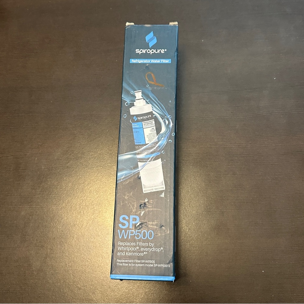 SPIROPURE SP-WP500‎ Certified Refrigerator Water Filter Replacement New Sealed